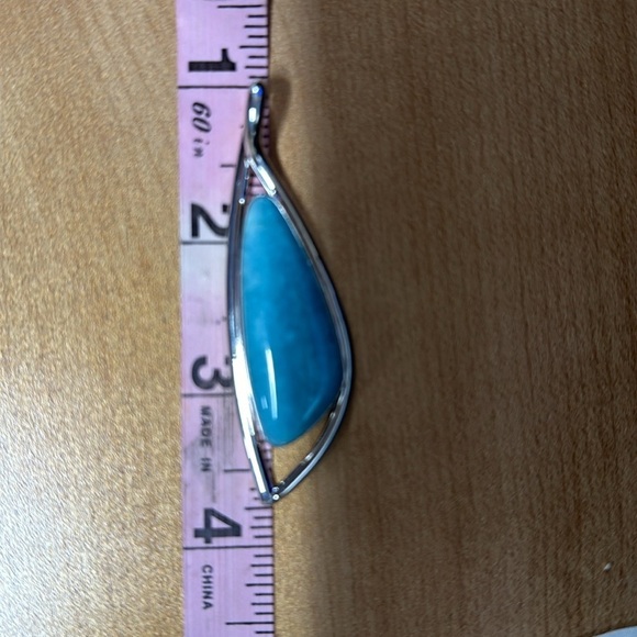 Turquoise mini bead necklace with pendant by Jay King - Picture 12 of 12